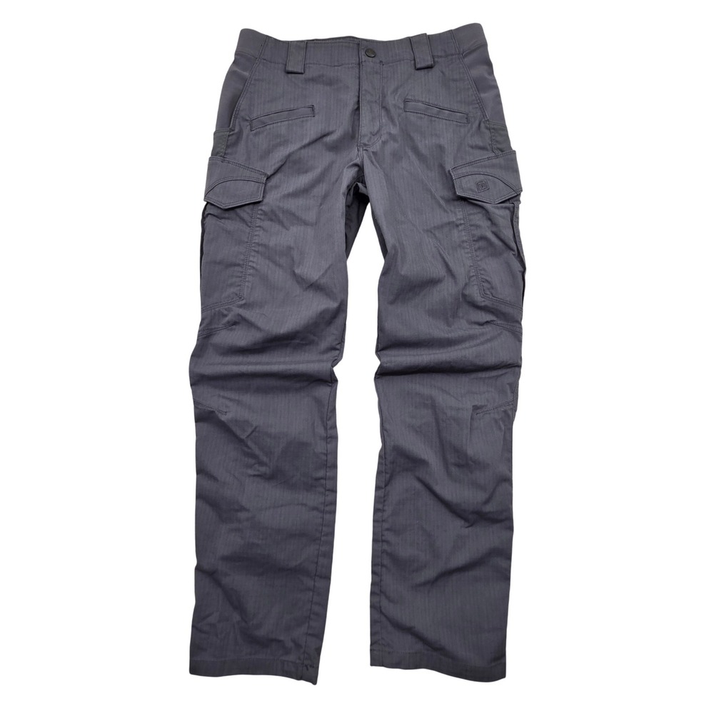 5.11 Tactical Straight Fit Icon Cargo Pants 74521 Ripstop Grey Mens 30x30
